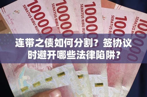 武汉连带之债如何分割？签协议时避开哪些法律陷阱？