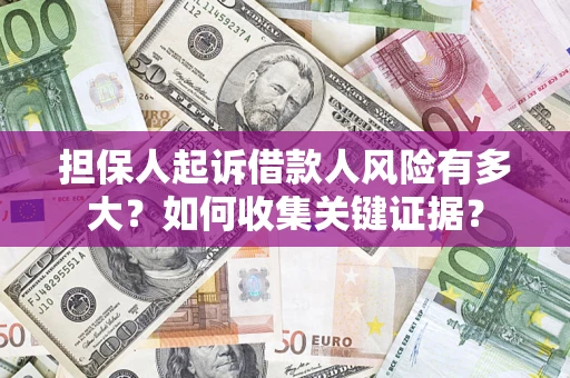 武汉担保人起诉借款人风险有多大？如何收集关键证据？