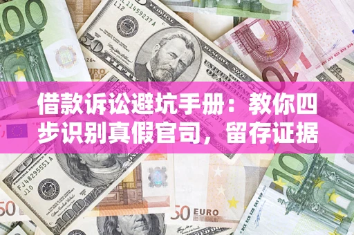 武汉借款诉讼避坑手册：教你四步识别真假官司，留存证据不踩雷