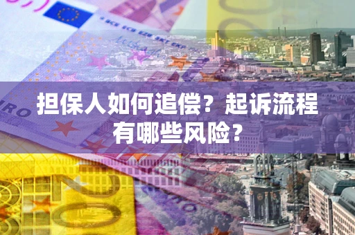 武汉担保人如何追偿？起诉流程有哪些风险？