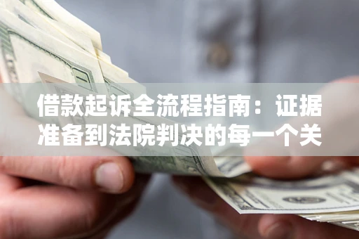 武汉借款起诉全流程指南：证据准备到法院判决的每一个关键步骤