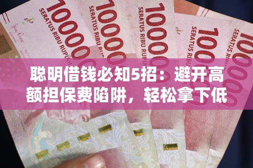 武汉聪明借钱必知5招：避开高额担保费陷阱，轻松拿下低息贷款
