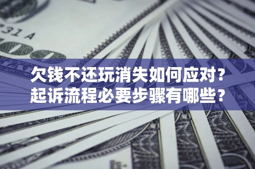 武汉欠钱不还玩消失如何应对？起诉流程必要步骤有哪些？