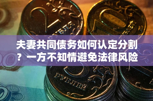 武汉夫妻共同债务如何认定分割？一方不知情避免法律风险必看！